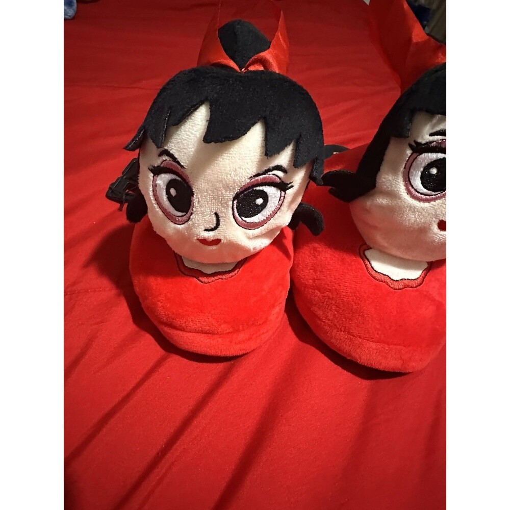 Pantuflas Lydia Deetz Beetlejuice - Vestido Rojo - Talla 11/12 - N de Mujer